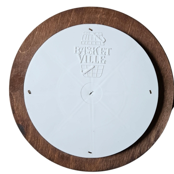 VTG Baskettville Putney VT Firkin Wood Ice Bucket Barrel Style Lid Liner Handle - Picture 7 of 13